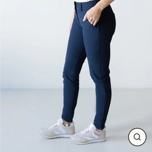 NWOT Abendroth Peggy Pant Professional Jogger in Navy Blazer Size 16